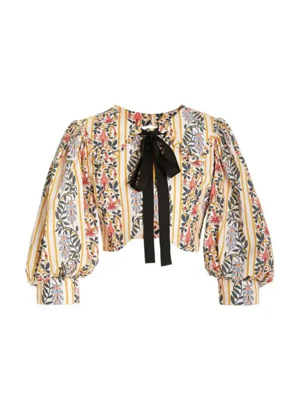 ISO Agua Bendita Granate Lluvia Floral Bow Top size Small or Medium